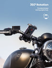 Lamicall Bike Phone Mount, Motorcycle Phone Holder - Motorcycle Bicycle Cell Phone Mount Clamp for Handlebar, Cycling Mount for iPhone 17 Pro Air, 16 Pro 15 Pro Max S25 S26+, 4.7-6.8