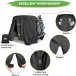 10L0L Universal 2-4 Passenger Golf Cart Cover for EZGO, Club Car and Yamaha, Waterproof Sunproof and Durable, Black 🍁 All In One Marketplace Canada