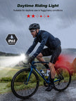Oldowl Upgraded Bike Lights Super Bright, 4+6 Modes Rechargeable Bike Lights Front and Back with Side Lights, 360°Rotatable Bike Headlight, IP65 Waterproof Bicycle TailLight, Reflectors Accessories 🍁 All In One Marketplace Canada