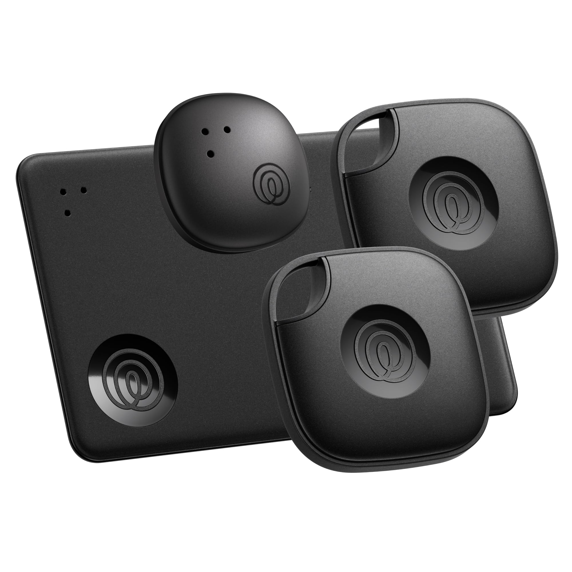 Life360 Tile Essentials - Bluetooth Trackers & Item Locators for Keys, Wallets, Remotes & More; Easily Find All Your Things. Both iOS and Android Compatible. 4-Pack (Mates/Slim/Sticker) 🍁 All In One Marketplace Canada