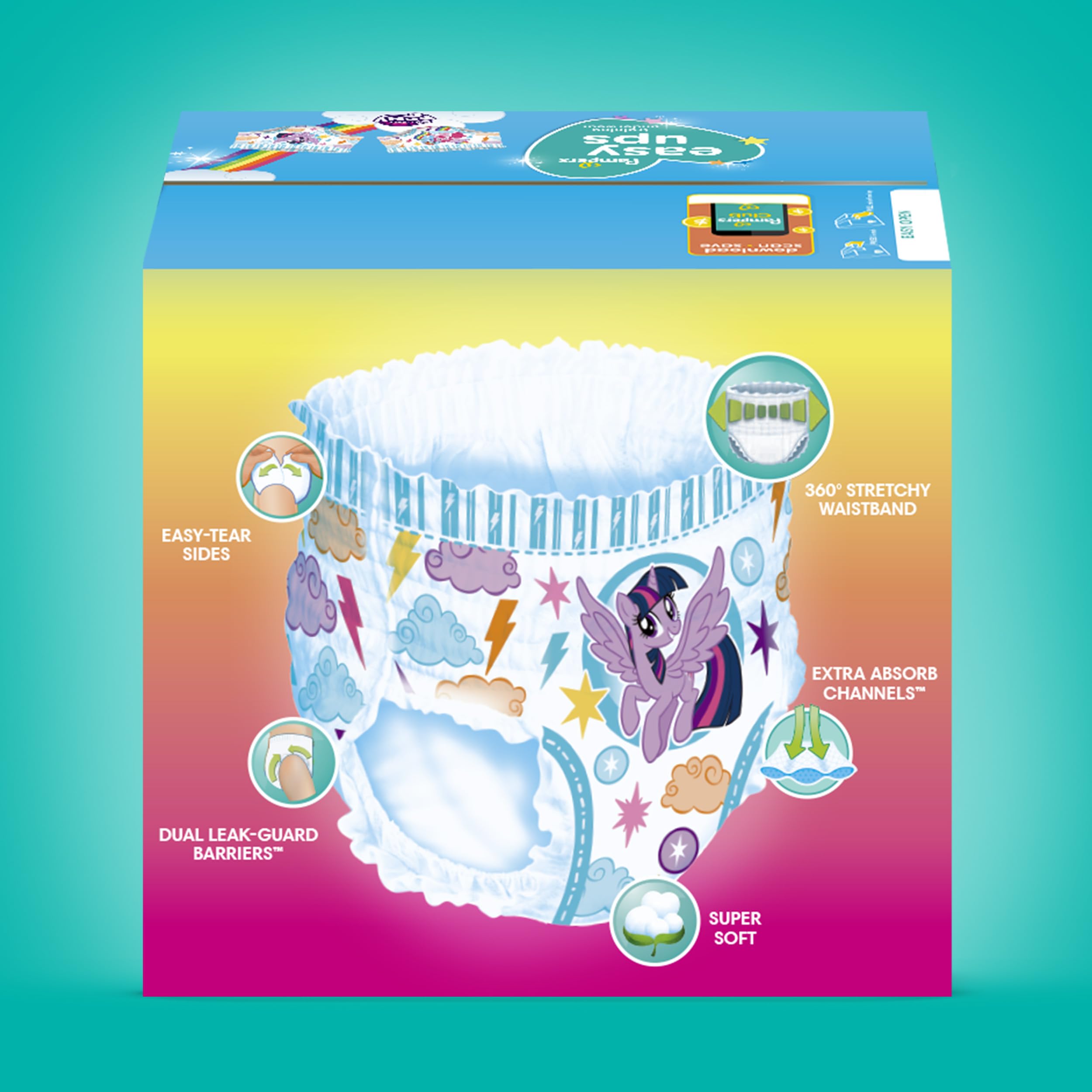 Pampers Easy Ups Training Underwear Girls Size 6 4T5T, 86 Count 🍁 All In One Marketplace Canada