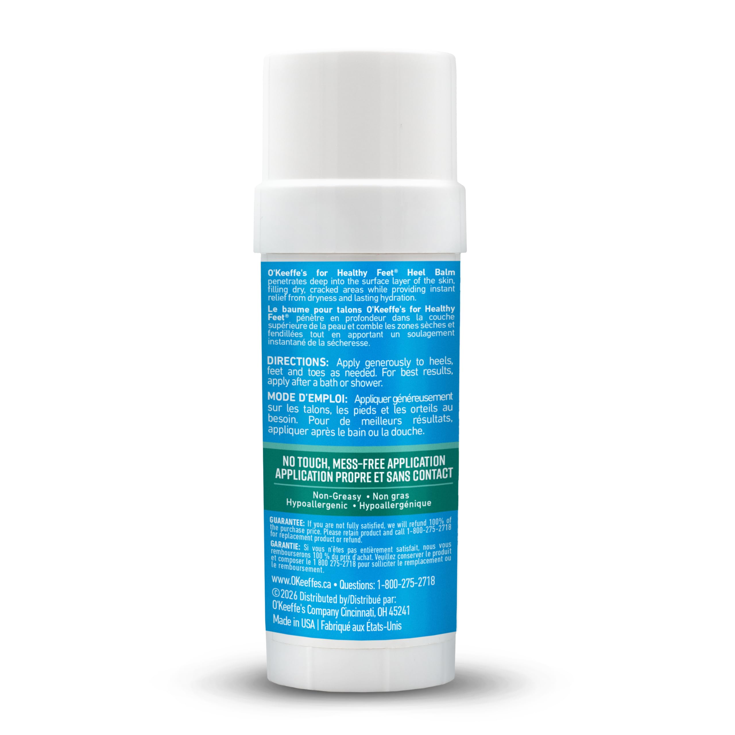 O'Keeffe's Healthy Feet Heel Balm Stick for Dry Cracked Feet & Heels 🍁 All In One Marketplace Canada