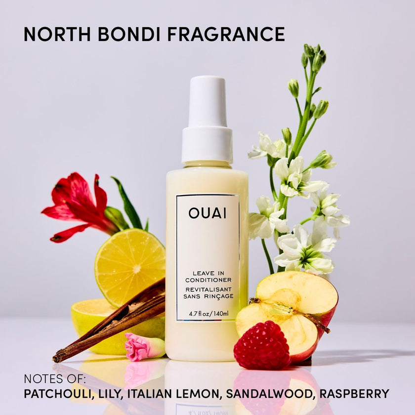 OUAI Leave In Conditioner & Heat Protectant for Hair - Prep Hair for Styling or Use as Detangling Spray to Fight Frizz & Flyaways - No Parabens, Sulfates or Phthalates (4.7 oz) 🍁 All In One Marketplace Canada