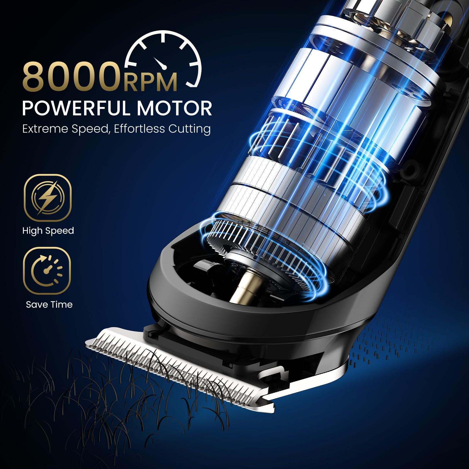 Ufree 3-in-1 Beard Trimmer for Men, Waterproof Electric Razor Shaver for Facial Hair, Rechargeable Hair Trimmer Clippers Grooming Kit, Gifts for Husband Father 🍁 All In One Marketplace Canada