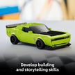 LEGO Speed Champions Dodge Challenger SRT Hellcat Sports Car Toy - Building Set for Learning, Play and Display - Kids Toy for Boys and Girls, Ages 9+ - Birthday Gift Idea for Race Car Fans - 77237 🍁 All In One Marketplace Canada