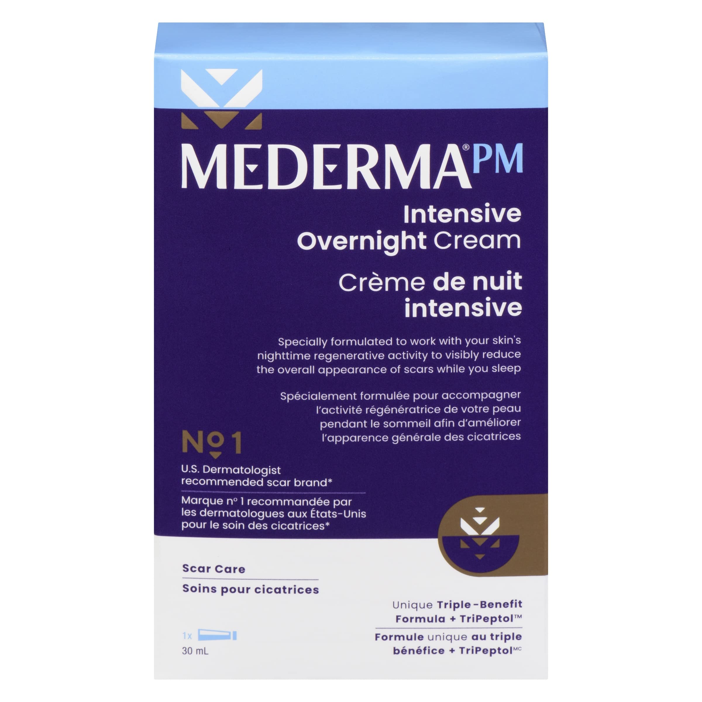 Mederma PM Intensive Overnight Scar Cream | Reduces the appearance of Old & New scars while you sleep, 30 ml 🍁 All In One Marketplace Canada