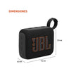 JBL Go 4 - Ultra-Portable, Waterproof and Dustproof Bluetooth Speaker, 7-Hour Built-in Battery, Made in Part with Recycled Materials (Black) 🍁 All In One Marketplace Canada