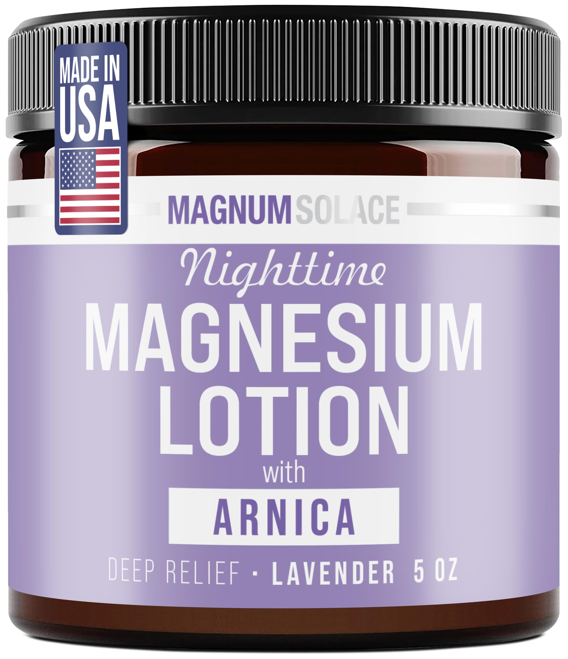 Nighttime Magnesium Lotion with Arnica – Highly Concentrated Magnesium for Muscles & Joints – Apply to Legs or Feet Before Bed – Skin-Friendly 🍁 All In One Marketplace Canada