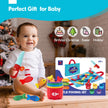 hahaland Montessori Toys for 1 Year Old - Toddler Toys for 1 2 Year Old Boys Girls Toy, Montessori Educational Baby Toy 6-12-18 Months, 10 in 1 Fishing Game with Baby Stacking Cups 🍁 All In One Marketplace Canada