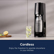 SodaStream Terra Sparkling Water Maker with CO2 Cylinder, 1L Dishwasher Safe Bottle & Bubly Drink (Black) 🍁 All In One Marketplace Canada