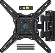 Pipishell Full Motion TV Wall Mount for 26-65 Inch Flat Curved Screen TVs, Max VESA 400x400mm up to 77 lbs, Swivel TV Mount Wall Bracket with Articulating Arms, Tilt, Extension, PIMF7 🍁 All In One Marketplace Canada