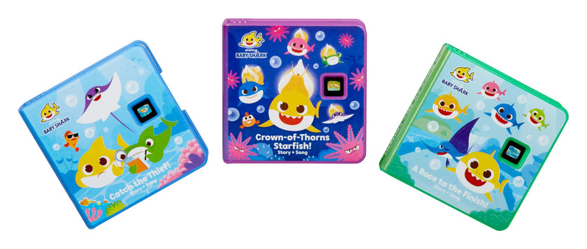 Little Tikes Story Dream Machine Baby Shark Heroes Collection, Story Time, Books, Audio Characters, Toy Gift for Toddlers, Girls and Boys Ages 3+ 🍁 All In One Marketplace Canada