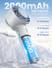 Lamicall Frozen Pad Handheld Fan, Cooling Plate Portable Fan - Refrigerating Freezer Pad, 5s Instant Cooling to 10°C Ice Cool, Mini Air Conditioner with 3 Speeds, Desk Table with Lanyard, Mom Gift 🍁 All In One Marketplace Canada