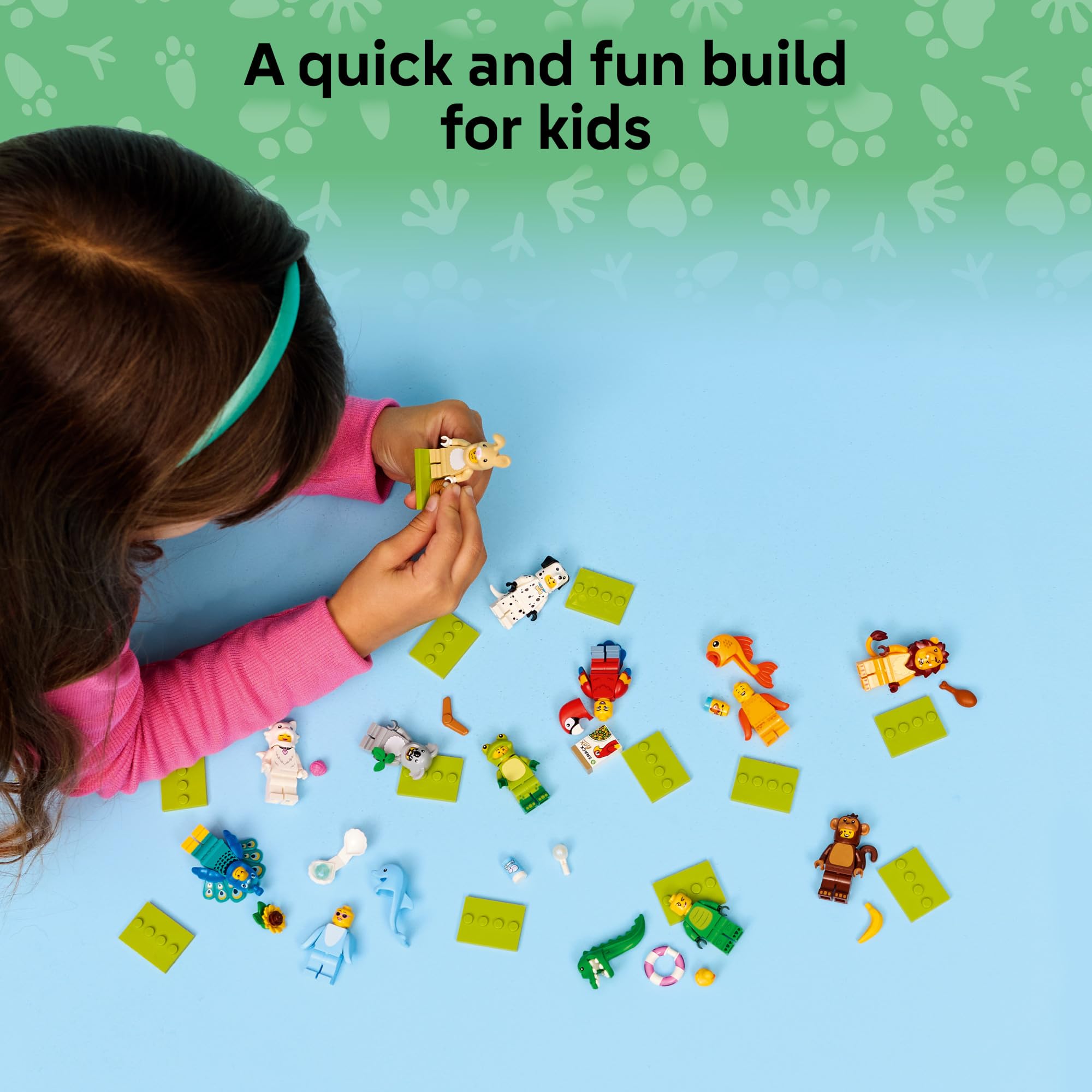 LEGO Minifigures Animal Series 28 6 Pack - Kids Toys in Sealed Mystery Boxes - Animal Themed Figures to Collect - Birthday Party Favors & Gift Idea for Boys & Girls, Ages 5+ - 66813 🍁 All In One Marketplace Canada