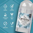 Crystal Mineral Deodorant Stick, 120g – Aluminum-Free, Unscented Natural Deodorant, 24-Hour Odor Protection, No Stains or Residue, Vegan & Cruelty-Free 🍁 All In One Marketplace Canada