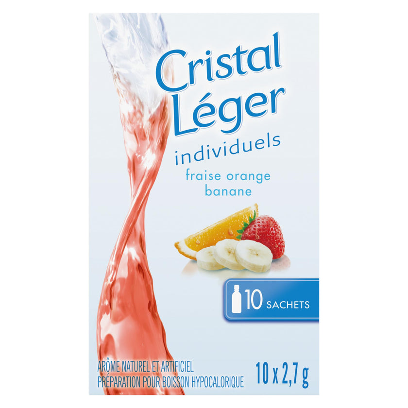 Crystal Light Singles Strawberry Orange Banana, 12 ct Case 🍁 All In One Marketplace Canada