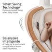 Maxi-Cosi Cassia Baby Swing, infant swing, automatic motion sensor, music, toys, recline, portable, 360 degree rotation, lightweight & foldable, Horizon Sand 🍁 All In One Marketplace Canada