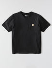 Carhartt Men's Big and Tall K87 Workwear Short Sleeve T-Shirt (Regular and Big & Tall Sizes), Black, X-Large 🍁 All In One Marketplace Canada