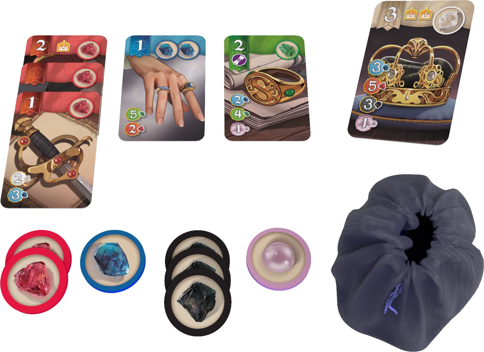 Splendor - Duel (Bilingual French/English Version) - A Game by Asmodee 🍁 All In One Marketplace Canada