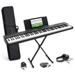 Alesis 88 Key Keyboard Piano with 480 Sounds, Speakers, USB MIDI, Carry-Bag, Stand, Headphones, Pedal and Piano Lessons for Beginners 🍁 All In One Marketplace Canada