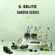 STEELITE 21V Cordless Leaf Blower – Turbo Mode 480CFM 120MPH, 2×4.0Ah Batteries & Fast Charger, Lightweight Electric Blower for Leaves, Dust & Patio Cleaning 🍁 All In One Marketplace Canada