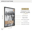 MCS Trendsetter Poster Frame, 20 X 28-Inch, Black 🍁 All In One Marketplace Canada