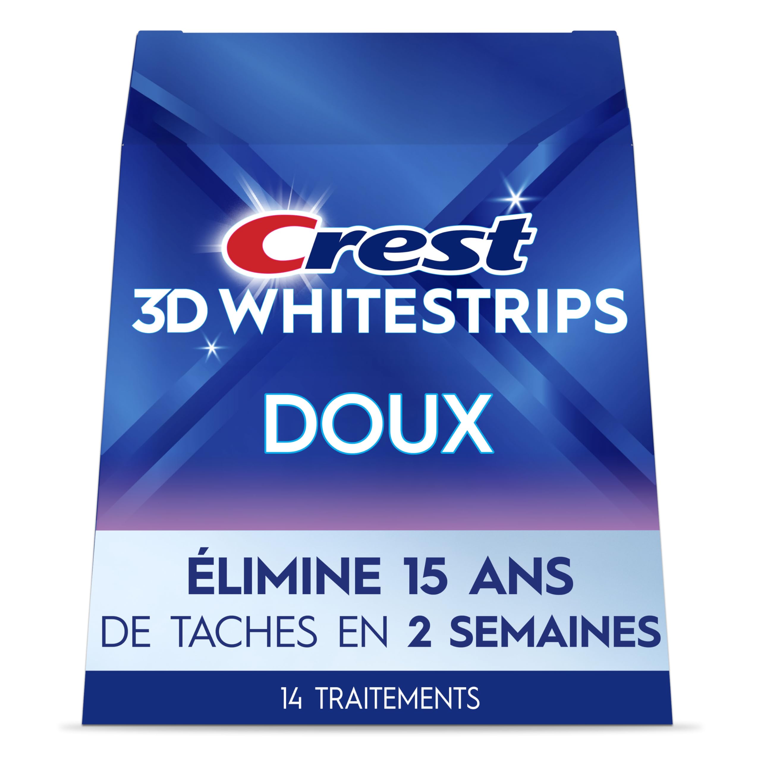 Crest 3D Whitestrips Gentle At-home Teeth Whitening Kit, 14 Treatments, Gently Removes 15 Years of Stains 🍁 All In One Marketplace Canada