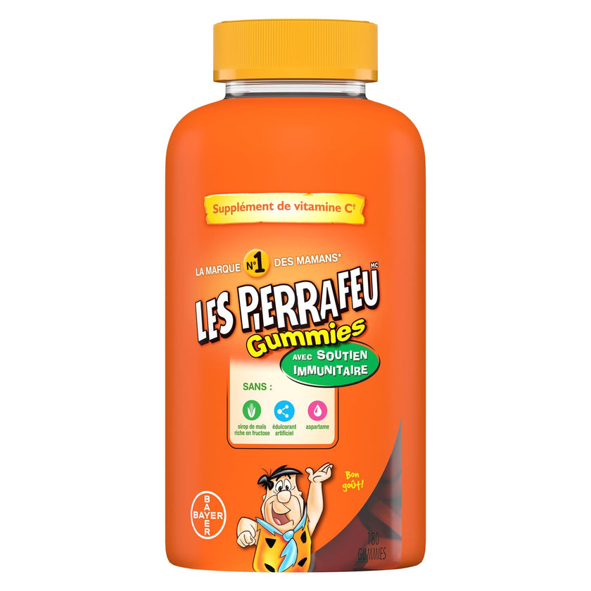 FLINTSTONES Kids Multivitamin Gummies Plus Immunity Support- Multivitamins for Kids, Kids Gummy With Zinc and Extra Vitamin C‡, Free of Artificial Sweeteners, Free of Aspartame, Free of Synthetic FD&C Dyes, 180 Gummies 🍁 All In One Marketplace Canada