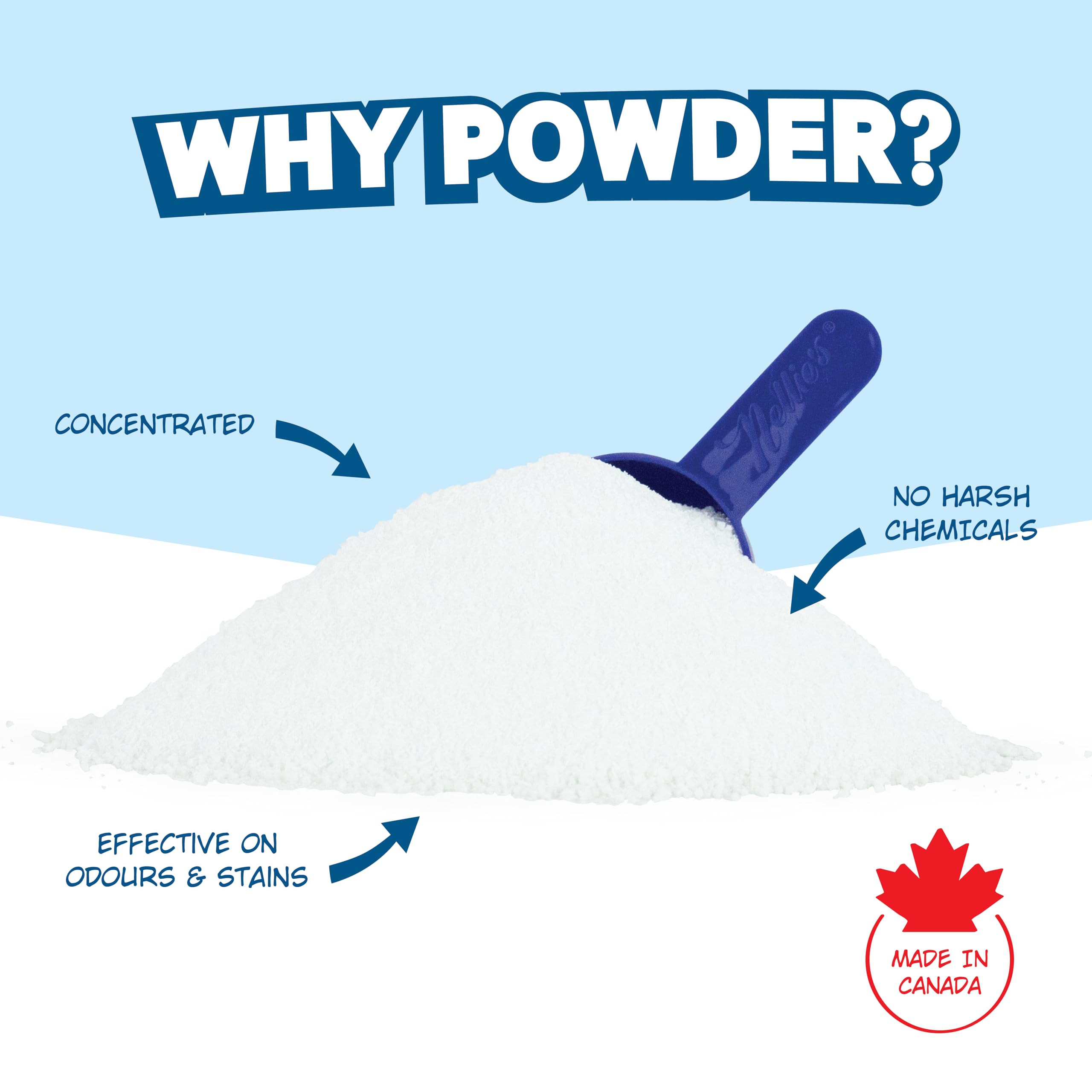 Nellie's Laundry Soda | Fragrance-Free Powder Laundry Detergent | 200 Loads 🍁 All In One Marketplace Canada