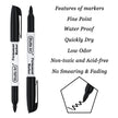 Shuttle Art Permanent Markers, 30 Pack Black Permanent Marker set,Fine Point, Works on Plastic,Wood,Stone,Metal and Glass for Doodling, Marking… 🍁 All In One Marketplace Canada