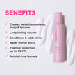 DESIGNME PUFF.ME Hair Mousse | Volumizing Mousse, Flexible Hold, Adds Body & Bounce | Heat Protection | Without Paraben, Sulfate & Alchohol | Volumizer for Fine Hair | Color Safe 🍁 All In One Marketplace Canada