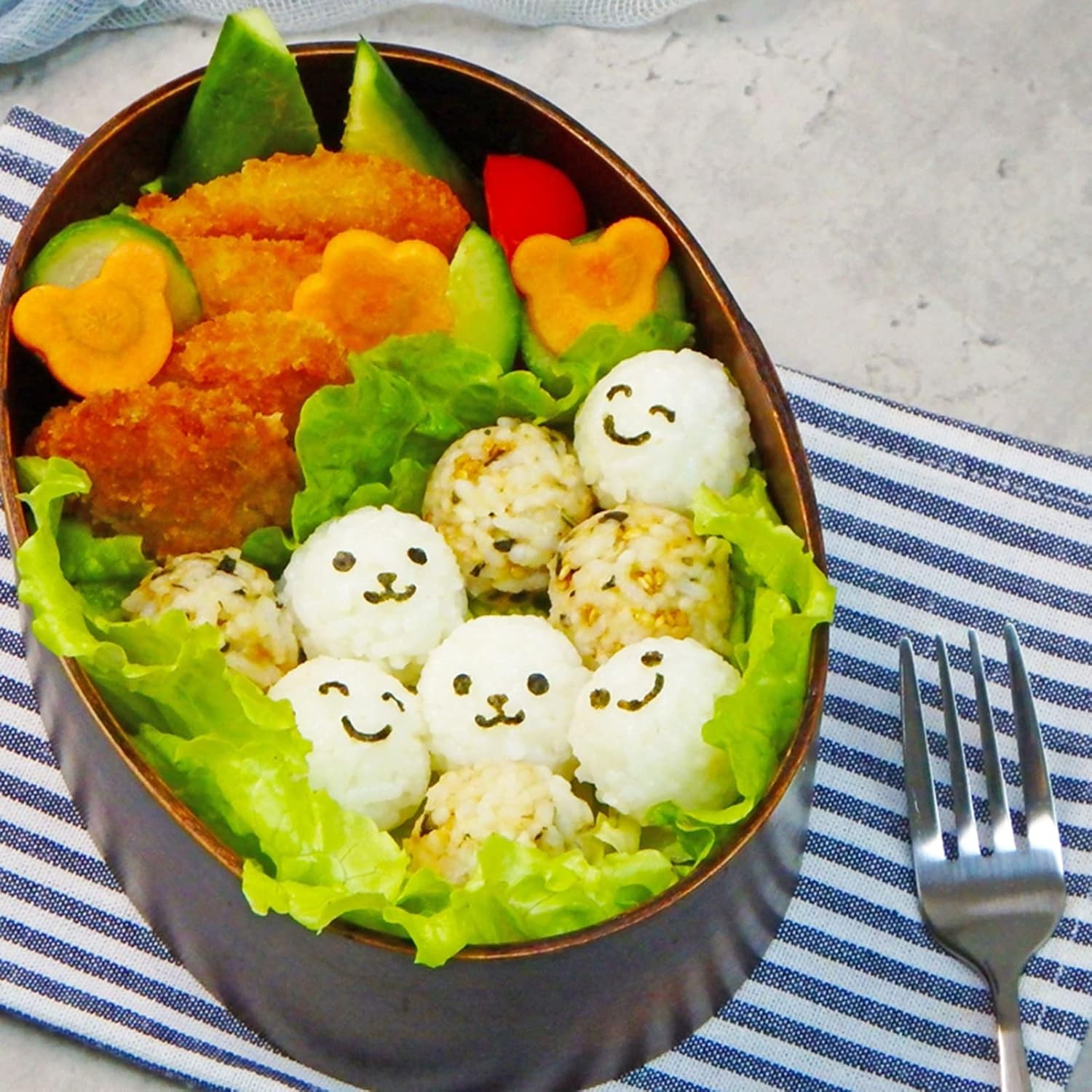 Japanese Rice Ball Shaker Set