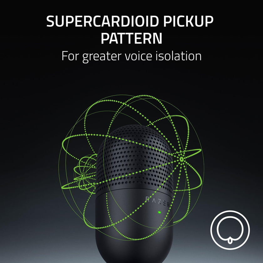 Razer Seiren V3 Mini USB Microphone, Supercardioid Condenser Mic, Black 🍁 All In One Marketplace Canada