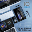 Screen Cleaner Spray (16oz) – Best Large Cleaning Kit for LCD LED OLED TV, Smartphone, iPad, Laptop, Touchscreen, Computer Monitor, Other Electronic Devices – Microfiber Cloth Wipes and 2 Nozzles 🍁 All In One Marketplace Canada