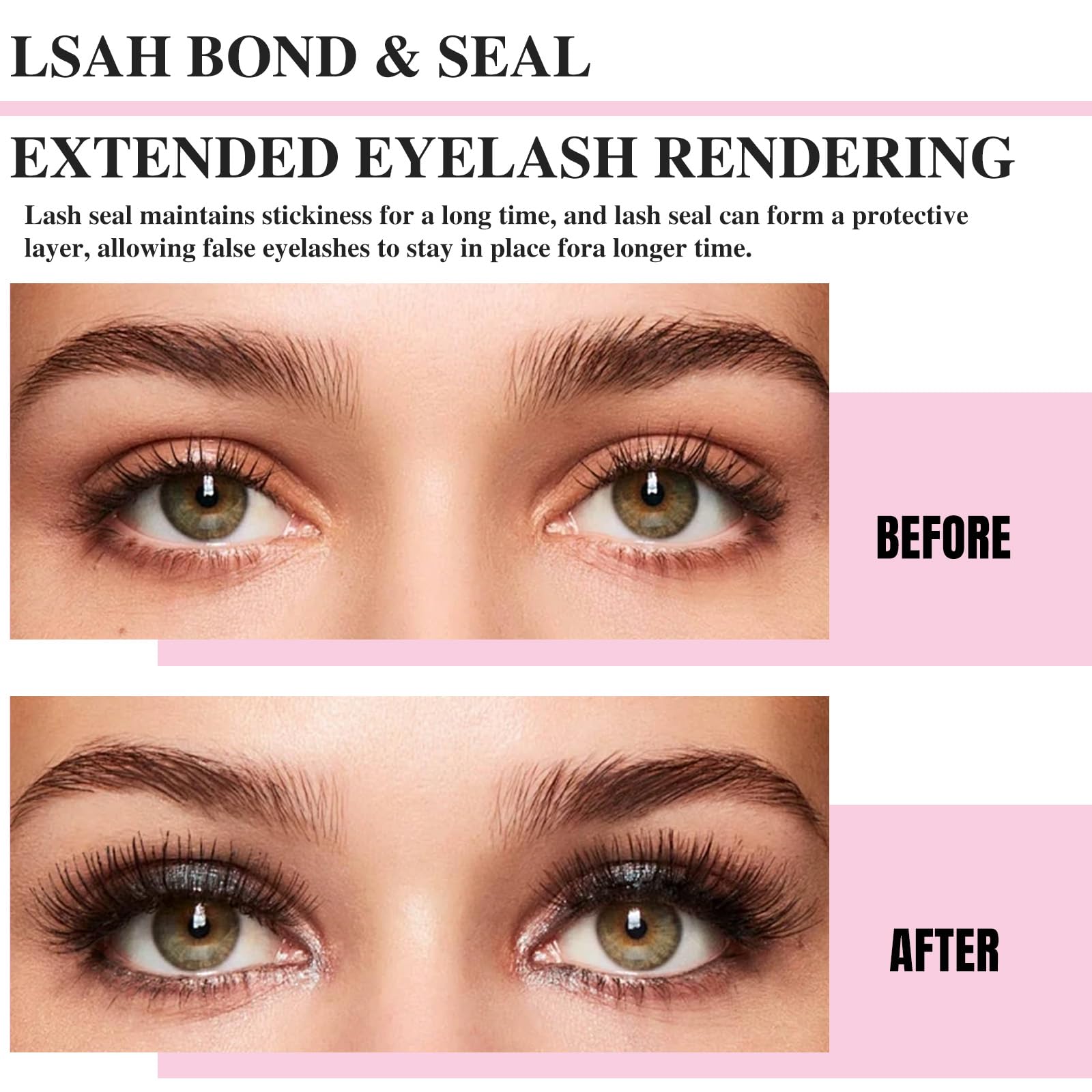 Mayhug Lash Cluster Glue Waterproof Lash Bond and Seal Kit with Lash Glue Remover and Tweezers Long-Lasting For DIY Eyelash Extension At Home Use Beginners Friendly Kit 4-in-1 🍁 All In One Marketplace Canada