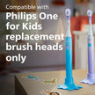 Philips One for Kids by Sonicare Battery Electric Toothbrush, Blue, HY1130/02 🍁 All In One Marketplace Canada