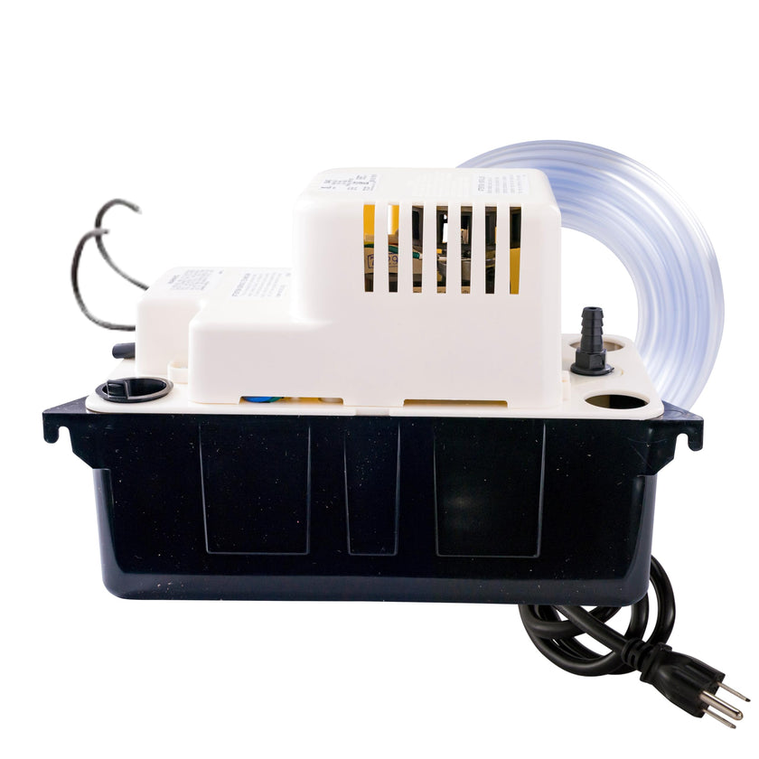 Little Giant VCMA-15ULST 115 Volt, 65 GPH, 1/50 HP Automatic Condensate Removal Pump for HVAC/Refrigeration Systems/Dehumidifiers with Overflow Detection Switch and 20-Foot Tubing, Black/White, 554415 🍁 All In One Marketplace Canada
