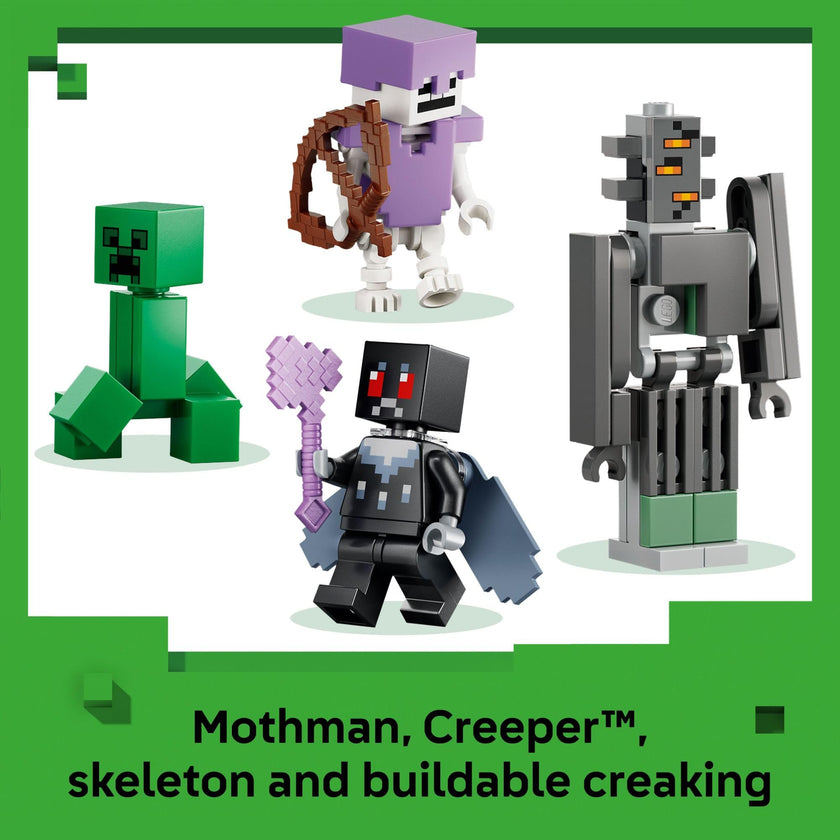 LEGO Minecraft The Pale Garden Building & Pretend Play Toy for Boys & Girls - Video Game Playset & Toy Figures for Kids, Ages 7+ - W/Mothman & Creeper Minifigures - Gift Idea for Birthdays - 21586 🍁 All In One Marketplace Canada