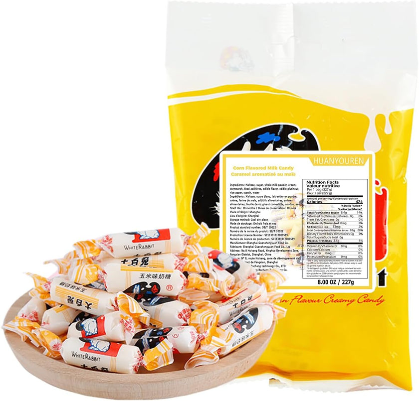 White Rabbit Corn Flavour Creamy Candy