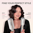 TYMO ROVY Hair Waver Curling Iron, 3-Barrel Ionic Hair Curler with 9 Heat Settings, Beach Waves Crimper for Women, Travel-Friendly, Anti-Scald, Fast Heating, Easy to Use, Elegant Gold, 1 Inch 🍁 All In One Marketplace Canada