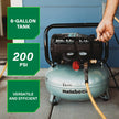 Metabo HPT Air Compressor, THE Tank, Portable Pancake Air Compressor 200 PSI, 6 Gallon Tank, Versatile for Use with Framing, Siding, Finish, Brad or Roofing Nailers, EC914S 🍁 All In One Marketplace Canada