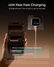 Anker Nano USB C Charger,45W USB C Charger Block with Smart Display,180°Foldable Plug,Smart Recognition,Built-in Care Mode,for iPhone17/16/15 (Non-Battery,One USB-C Port,No Cable Included) 🍁 All In One Marketplace Canada