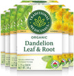 Traditional Medicinals - Organic Dandelion Leaf and Root Herbal Tea (Pack of 6) - 96 Tea Bags Total 🍁 All In One Marketplace Canada