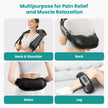 Nekteck Shiatsu Back Neck Massager,2026 Upgraded 3D Back Shoulder Kneading Massage Pillow, Deep Kneading Shoulder Massager with Heat, Waist Massage Pillow for Home Car and Office Use (NOT Cordless) 🍁 All In One Marketplace Canada