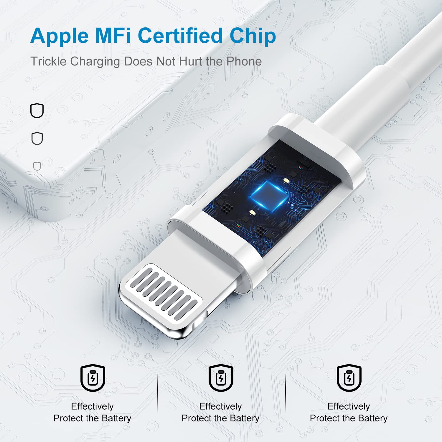 2Pack Apple Certified iPhone Charger Fast Charging, PD USB C Wall Charger Block with Type C to Lightning Cable 6ft Compatible with iPhone 14/14 Plus/13 Pro Max/12/12 Pro/11/iPad 🍁 All In One Marketplace Canada