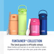 THERMOS FUNTAINER 14 Ounce Stainless Steel Vacuum Insulated Bottle, Teal 🍁 All In One Marketplace Canada
