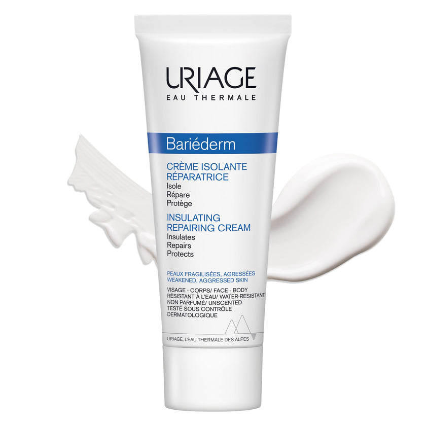 Uriage Bariéderm Insulating Repairing Cream - Anti-Friction Solution, Insulates & Deeply Repair - Protects from Irritation, Chafing & Rubbing - High Tolerance, Water-Resistant - Family Friendly - 75ml 🍁 All In One Marketplace Canada