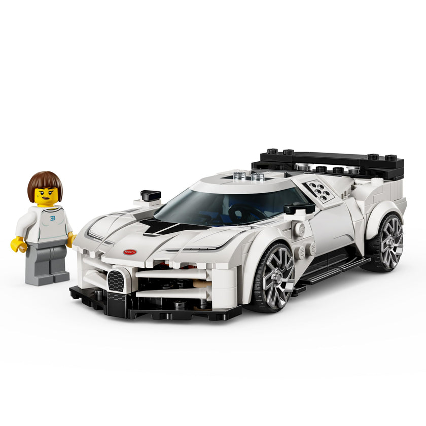 LEGO Speed Champions Bugatti Centodieci Hyper Sports Car Toy - Model Kit & Pretend Play Toy for Boys & Girls, Ages 9+ - Italian Model Car Kit for Racing Fans - Gift Idea for Birthdays - 77240 🍁 All In One Marketplace Canada