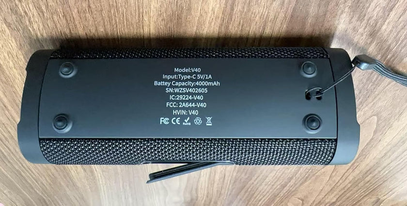 Bluetooth Speaker,Vanzon V40 Portable Wireless Bluetooth Speaker with IPX7 Waterproof, 24W HiFi Stereo Sound,24H Playtime, LED Lights and TWS Dual Pairing, Suitable for Home Outdoors Travel,Great Gift 🍁 All In One Marketplace Canada