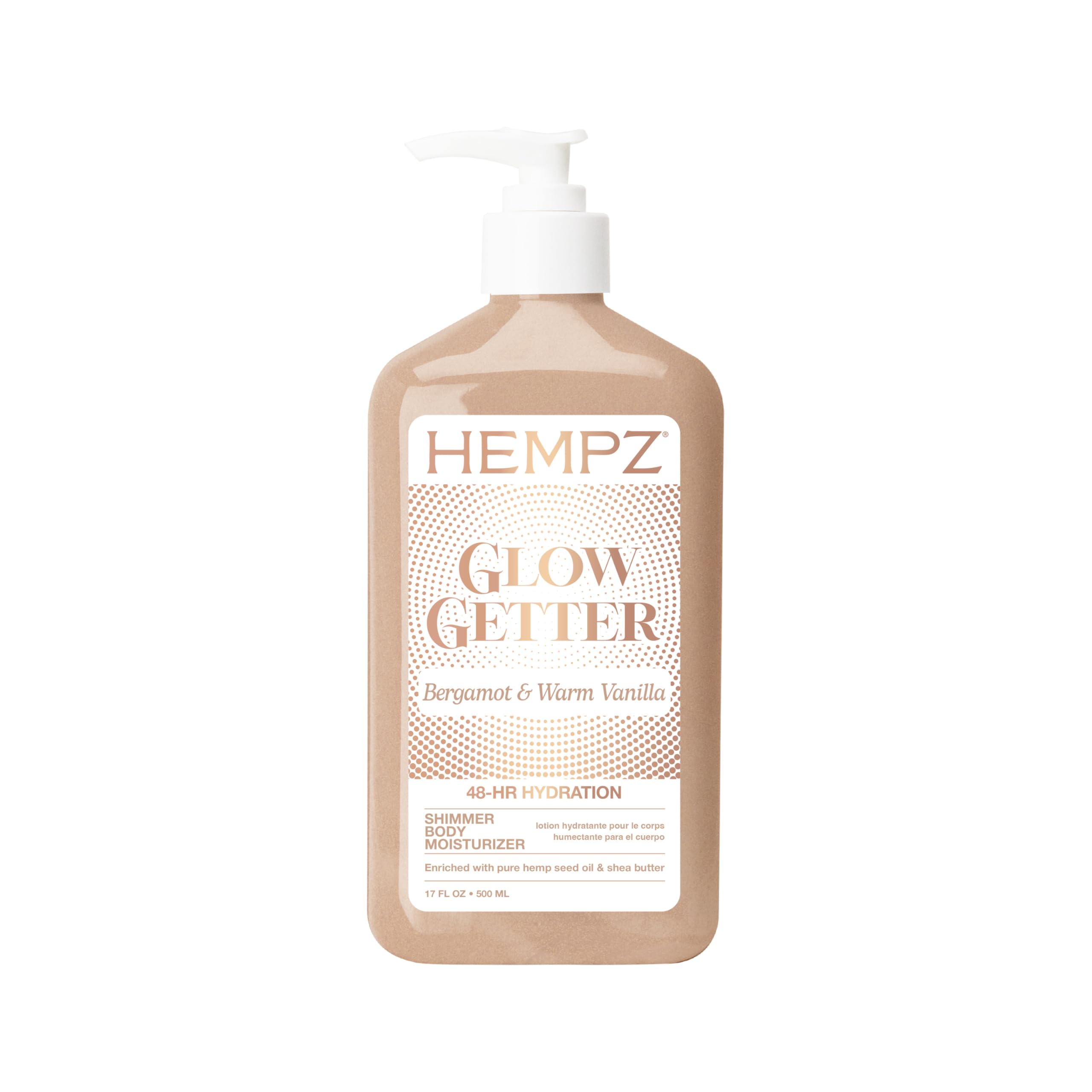 Hempz Glow Getter Body Lotion, Hydrating Moisturizer with Shimmer, 500 ml. 🍁 All In One Marketplace Canada
